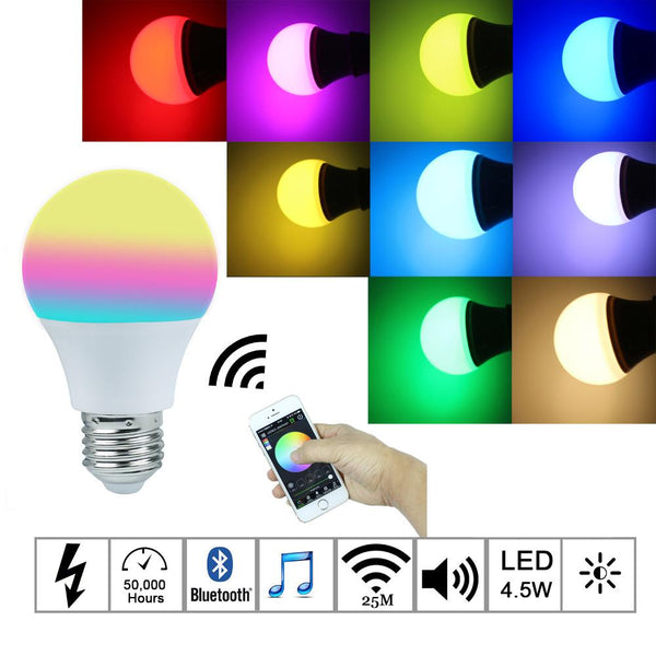 New Magic Smart LED light bulb Bluetooth 4.0
