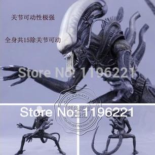 Wholesale/Retail Free Shipping FS New NECA Toy Classic Alien 20th Century Fox 23cm/9" Action Figure RARE