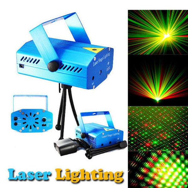 Blue Mini Lazer Pointer Projector light DJ Disco Laser Stage Show - LADSPAD.UK