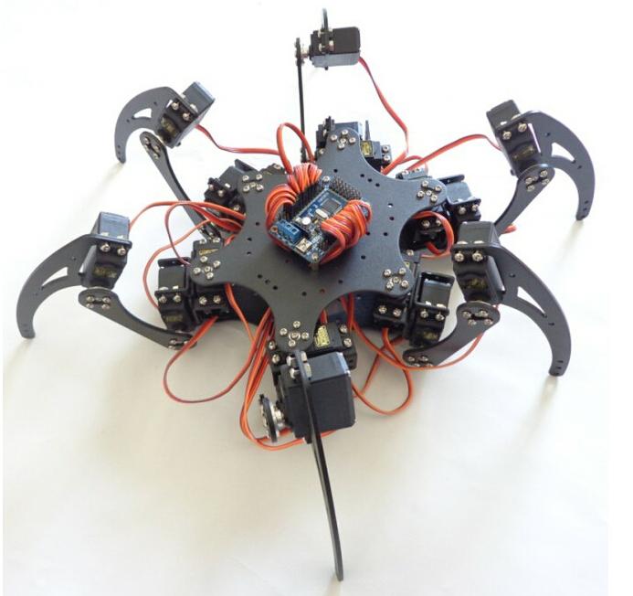 Aluminium Hexapod Robotic Spider - LADSPAD.UK