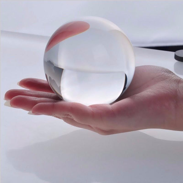 8CM Quartz Crystal Glass Ball - LADSPAD.UK