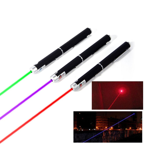 Laser Pointer Pen 5MW 532nm Laser Pen Powerful Laser Pointer Presenter Remote Lazer Hunting Laser Bore Sighter