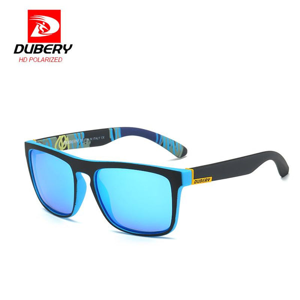 DUBERY Polarized Mirror Sunglasses Men's Aviation Driving Male Sun Glasses For Men Clear Luxury Brand Designer Oculos - LADSPAD.UK