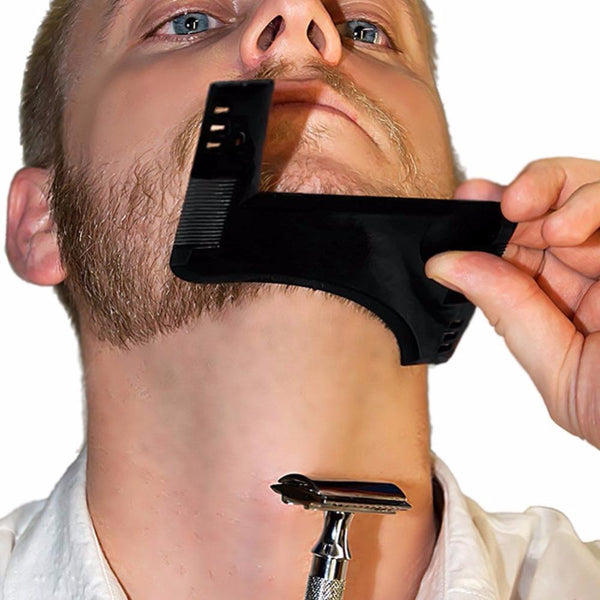 Bro Beard Shaping Tool styling template - LADSPAD.UK