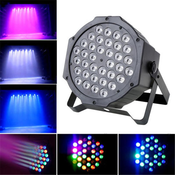 LED Crystal Magic Ball Par 36 RGB LED Stage Light Effect Disco DJ Bar