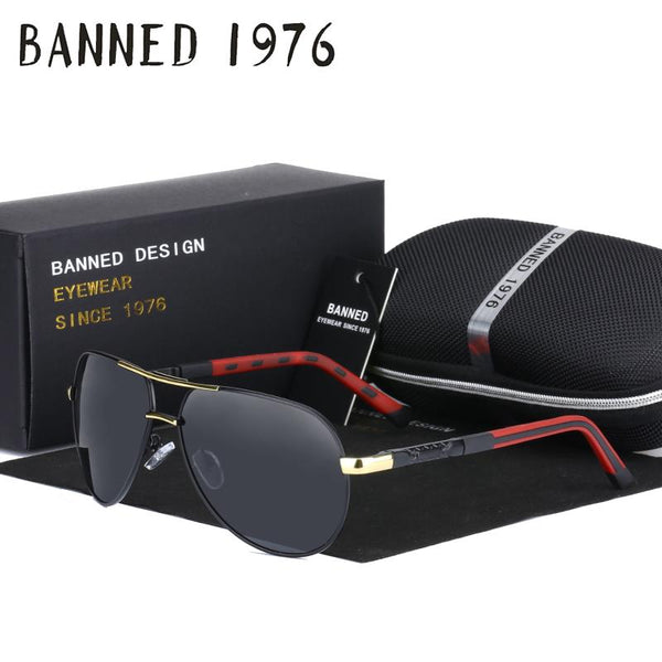2017 top quality anti glare HD Polarized Men's new aviation Sunglasses metal classic sun glasses - LADSPAD.UK
