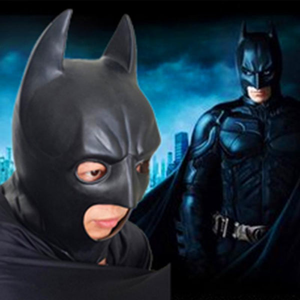 Batman Full Face Adult Latex Mask - LADSPAD.UK