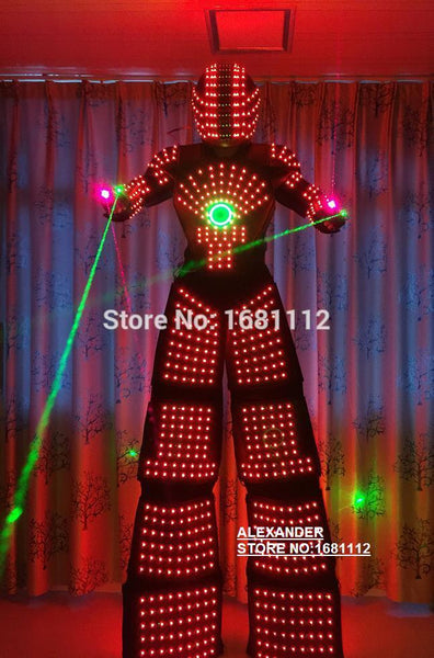 LED Costume /LED Clothing/Light suits/ LED Robot suits/ Kryoman robot/ david robo