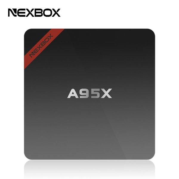 Original NEXBOX A95X Android TV Box Set-top Boxes IPTV Media Player Amlogic S905X Quad Core Android 6.0 4K HD TV Box