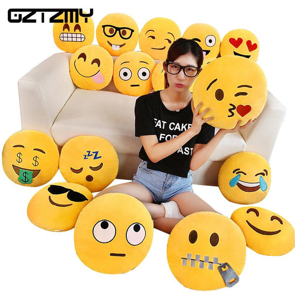 GZTZMY emoji pillow cushion decoration decorative pillows