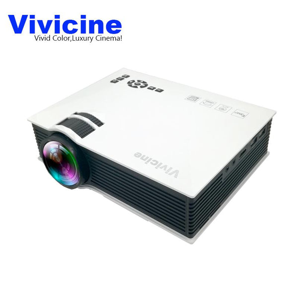 Vivicine UC40 UC40+ 800X480Pixels Home LED Mini Projector,Perfect Cinema HDMI USB LCD HD Video Game Movie Proyector Beamer