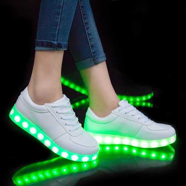 USB Charging Led Glowing Luminous Shoes