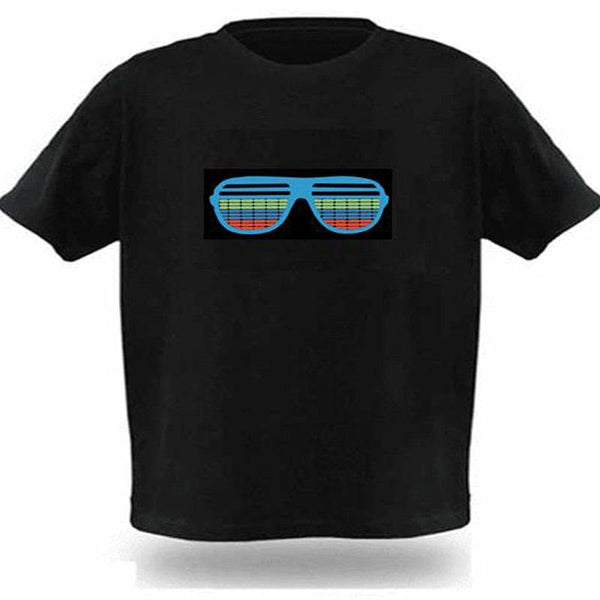 2017 Sound Activated LED T Shirts - LADSPAD.UK