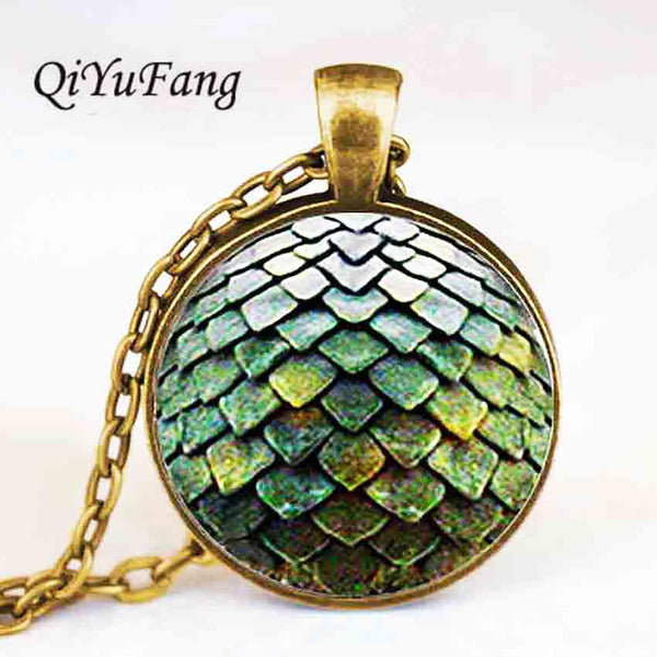 Game of Thrones Dragon Egg Pendant Necklace
