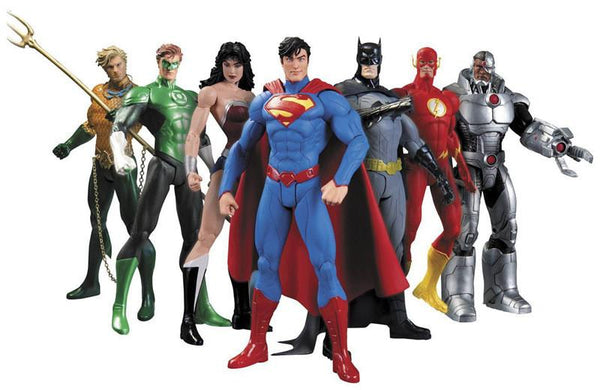 17 cm Superheroes Batman Green Lantern Flash Superman Wonder Woman - LADSPAD.UK