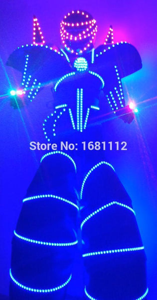 LED Costume2015 /LED Clothing/Light suits/ LED Robot suits/ Luminous costume/ trajes de LED