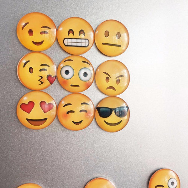 Cute Smile Emoji Face Expressions Refrigerator Magnet - LADSPAD.UK