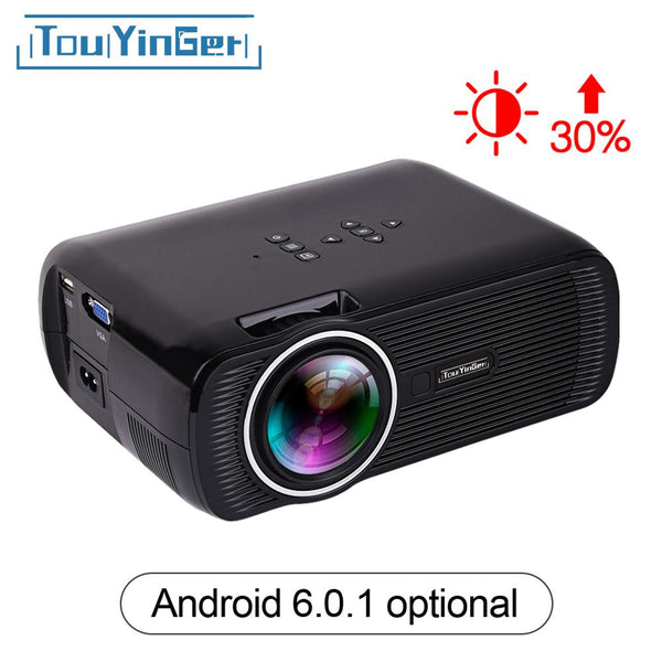 Mini Portable LED Projector 1800 Lumens Full HD 1080p