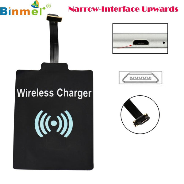 Mosunx Universal QI Wireless Charging Receiver Charger Module For Micro USB Cell Phone LJJ0112