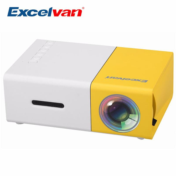Excelvan YG300 Portable LCD Projector 320x240 Support 1080P With HDMI USB AV SD Input For Private Theater Children Education - LADSPAD.UK