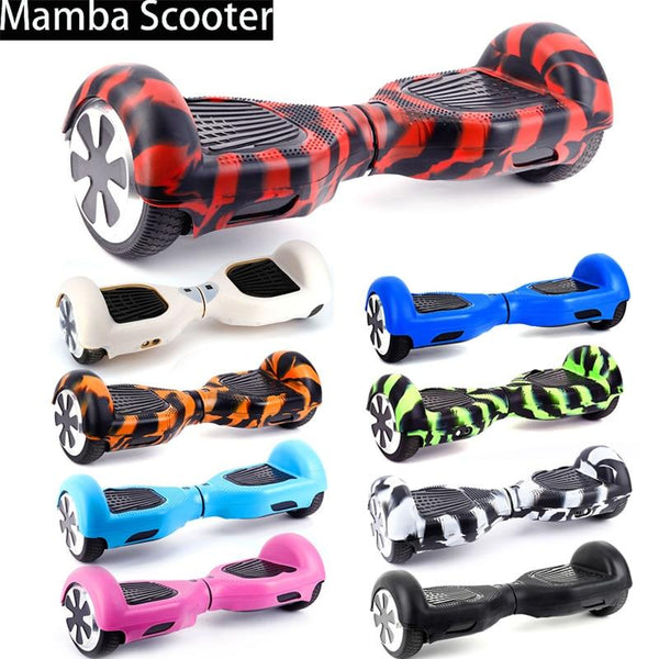 Hoverboard Silicone Case/Cover 6.5" 2 Wheels Smart Self-Balancing Electric Scooter 6.5 inch Sleeve/Protector/Shell Anti-Scratch