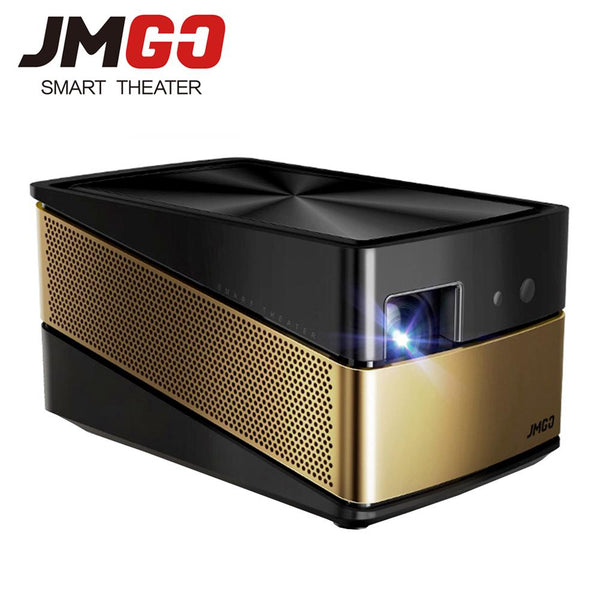 JMGO V8 Full 4K Projector, 1100 ANSI Lumens Built-in Android 5.0, WIFI, Bluetooth