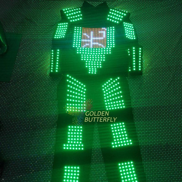 2017 LED Clothing Full color color clothes Children show clothing Display function LED Costumes Performance clothing - LADSPAD.UK
