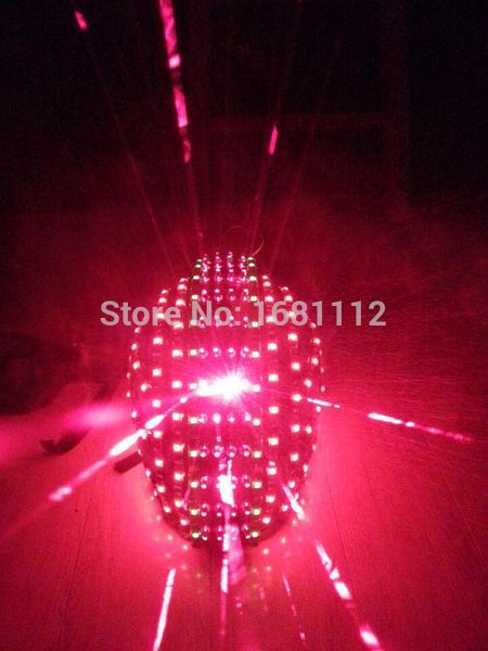 LED Costume /LED helmet/ Luminous costume/ Alexander robot/LED ROBDT
