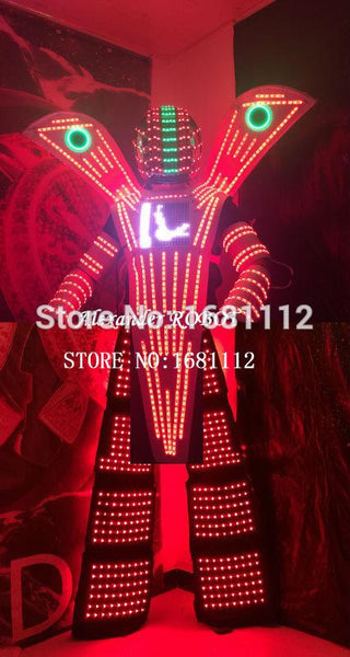 LED Costume /LED Clothing/Light suits/ LED Robot suits/ Kryoman robot/ david robo