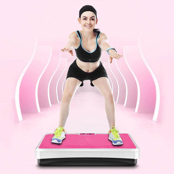 2018 New Brand Pink/ Black Vibration Fitness Massager for keeping health Fitness Equipments Fitness & Body Building - LADSPAD.UK