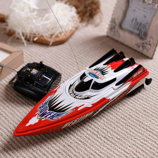 New Arrival Radio Remote Control Twin Motor High Speed Boat RC Racing Outdoor Red/Green