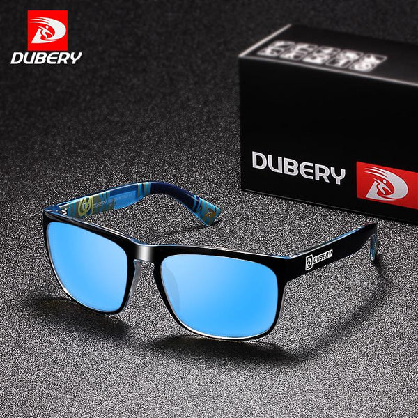 DUBERY Polarized Sunglasses Men's Driving Shades Sun Glasses For Men High Quality Retro