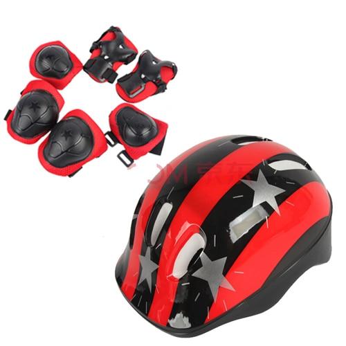 Bicycle Helmet Children Roller Skating Skateboard Elbow Knee Pads Wrist Sport Protection Safety Guard Knee Pads - LADSPAD.UK