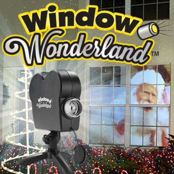 Window Wonderland Projector with 12 Movies Christmas Halloween Window Projector Party Holiday Decoration Dropshipping