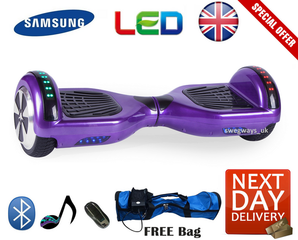 Bluetooth LED Segway Hoverboard - LADSPAD.UK